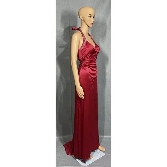 City Triangles Women's Formal Hi Low Red Prom Dress‎ Size S - Picture 2 of 7